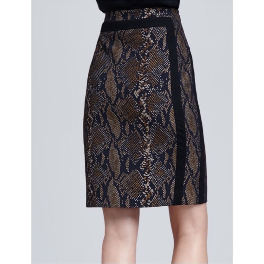 Diane Von Furstenberg | Marta Python Print Black/… - image 5